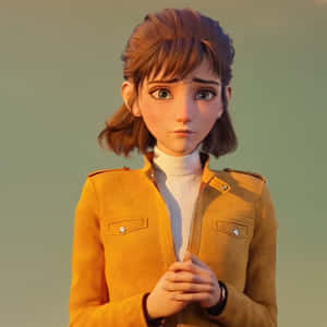 Lupin Iii And Laetitia Bresson In An Intense Moment Wallpaper