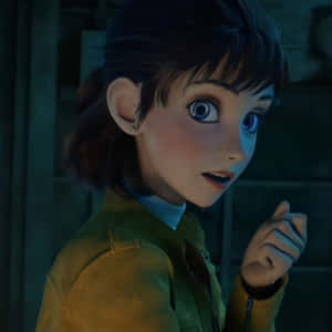 Lupin Iii And Laetitia Bresson Posing Together During An Adventure Wallpaper