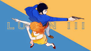 Lupinand Fujiko Dynamic Pose Wallpaper