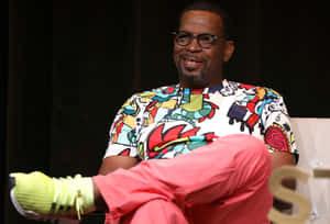 Luther Campbell Colorful Event Attire Wallpaper