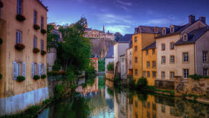 Luxembourg Country Colors Wallpaper