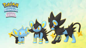 Luxio In Pokemon Brilliant Diamond Shining Pearl Wallpaper