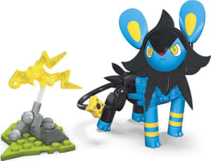 Luxio Mega Construx Model - Assembled And Ready For Action! Wallpaper