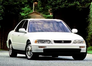 Luxurious Acura Legend On The Street Wallpaper