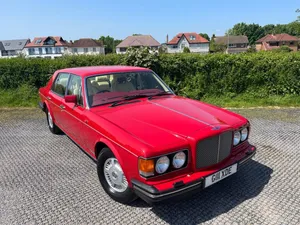 Luxurious Bentley Eight Cruising The Open Road Wallpaper