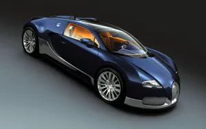 Luxurious Bugatti Veyron In Dynamic Action Wallpaper