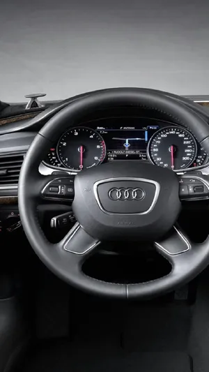 Luxurious Car Interior Wallpaper