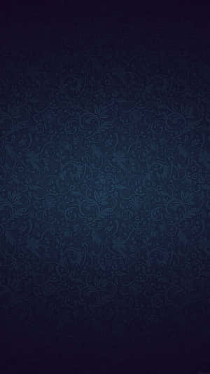 Luxurious Dark Blue Pattern Wallpaper