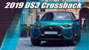 Luxurious Ds 3 Crossback In Urban Landscape Wallpaper