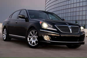 Luxurious Hyundai Equus In Elegance Wallpaper