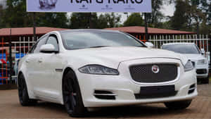 Luxurious Jaguar Xj In Full Glory Wallpaper