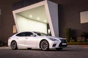 Luxurious Lexus Ls 500 In Full Glory Wallpaper