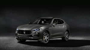 Luxurious Maserati Levante In Action Wallpaper