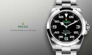 Luxurious Rolex Oyster Perpetual Air-king Watch Wallpaper