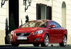 Luxurious Volvo C70 Cruising The Open Road Wallpaper