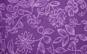 Luxuriously Soft Purple Fabrics Wallpaper