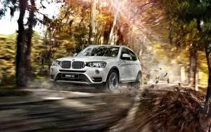Luxury And Power Combined - Bmw X3 Wallpaper