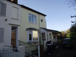 Luxury Apartment With Modern Interior Design And A Breathtaking City View Wallpaper