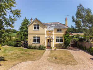 Luxury Bedroom With A Modern Design Wallpaper