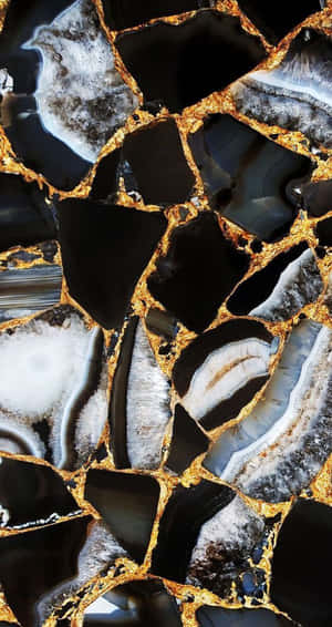 Luxury Bling For Your Walls: Glitter Marble Wallpaper Wallpaper