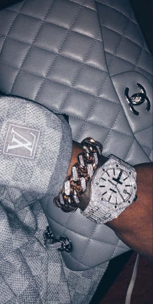 Luxury Branded Arm Closeup Wallpaper