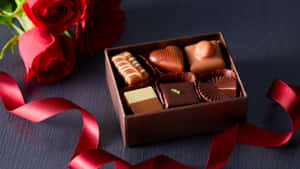 Luxury Chocolate Box Gift Wallpaper