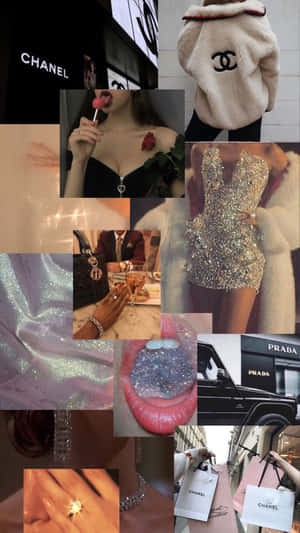 Luxury Fashion Collage.jpg Wallpaper