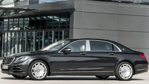 Luxury Maybach Vehicle In Stunning Location Wallpaper