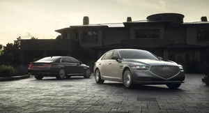Luxury Meets Performance - Genesis G90 Wallpaper