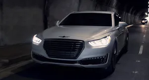 Luxury On Wheels: The Genesis G90 Sedan Wallpaper