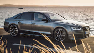 Luxury Redefined – Experience The Elegant Audi S8 Wallpaper