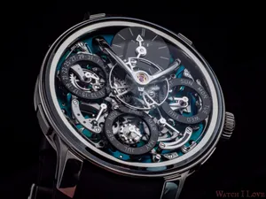 Luxury Skeleton Perpetual Watch Wallpaper