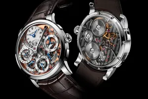 Luxury Skeleton Watch Exposed Mechanism Wallpaper