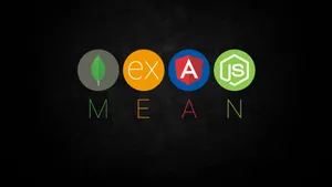 M E A N Stack Technologies Wallpaper