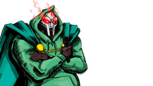 M F Doom 4 K Digital Art Wallpaper