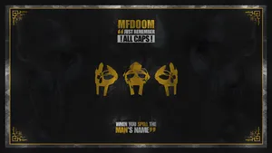 M F Doom 4 K Mask Art Wallpaper