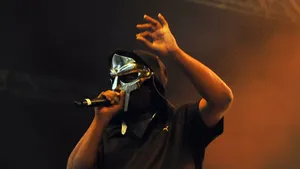 M F Doom Live Performance Wallpaper