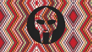 M F Doom Mask 4 K Art Wallpaper