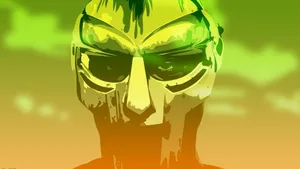 M F Doom Mask 4 K Artwork Wallpaper