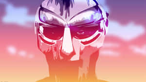 M F Doom Masked Icon Wallpaper