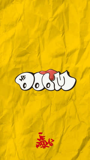 M F Doom Yellow Backgroundi Phone Wallpaper Wallpaper