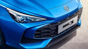 M G3 Blue Vehicle Front Design Wallpaper