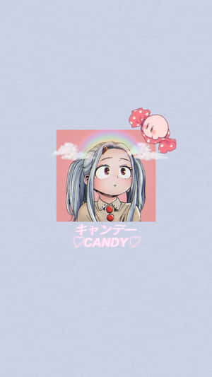 M H A Eri Candy Aesthetic Wallpaper Wallpaper