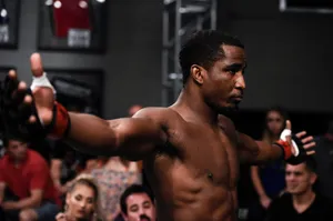 M M A Fighter Geoff Neal Pre Fight Focus Wallpaper