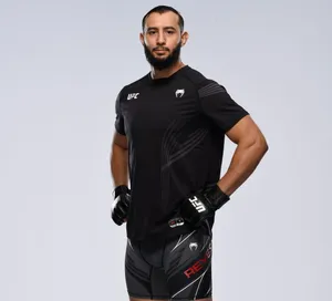 M M A Fighter Portrait Dominick Reyes Wallpaper
