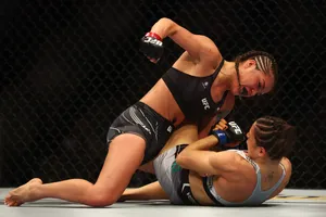 M M A Fighters Ground Control Wallpaper