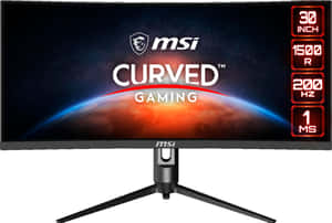 M S I Curved Gaming Monitor30 Inch Wallpaper