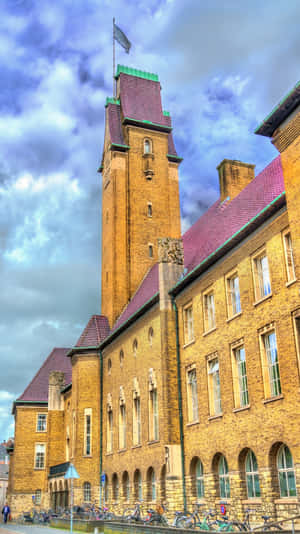 Maastricht Historical Building Tower Wallpaper