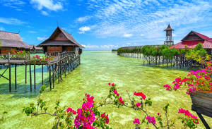 Mabul Island Malaysia Wallpaper