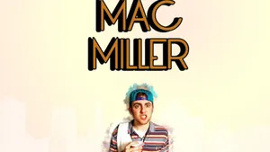 Mac Miller Yellow Wallpaper And Text Wallpaper